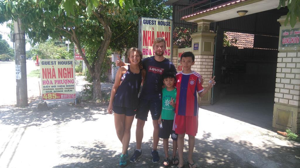 Hoa Phuong Guesthouse Dong Ha Eksteriør bilde